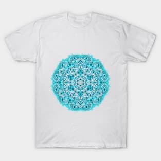 Blue mandala T-Shirt